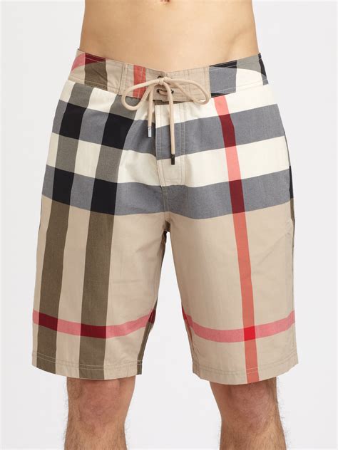 burberry swim trunks men